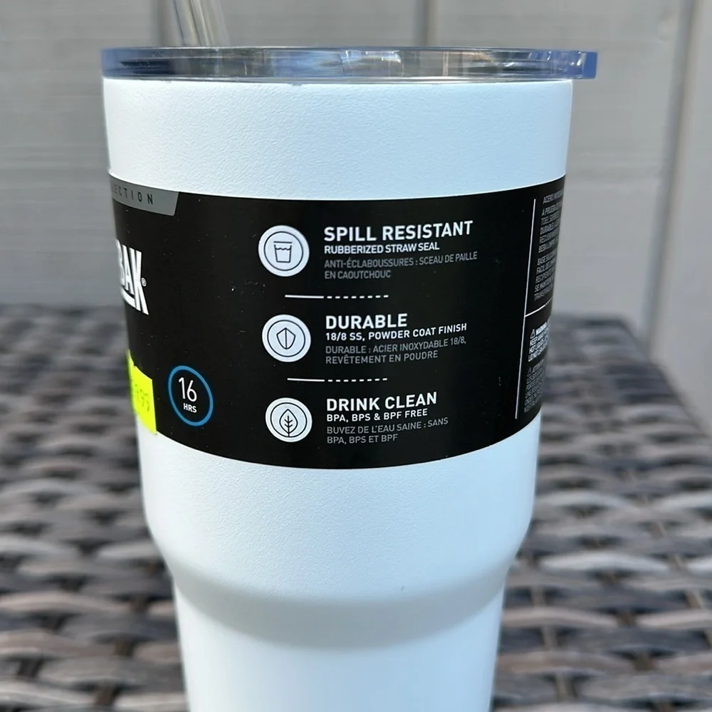 CAMELBACK Horizon Collection Vacuum Insulated Stainless Steel 30oz Straw Tumbler